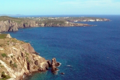 Isola di San Pietro, Lo-Spalmatore visto dal Becco.